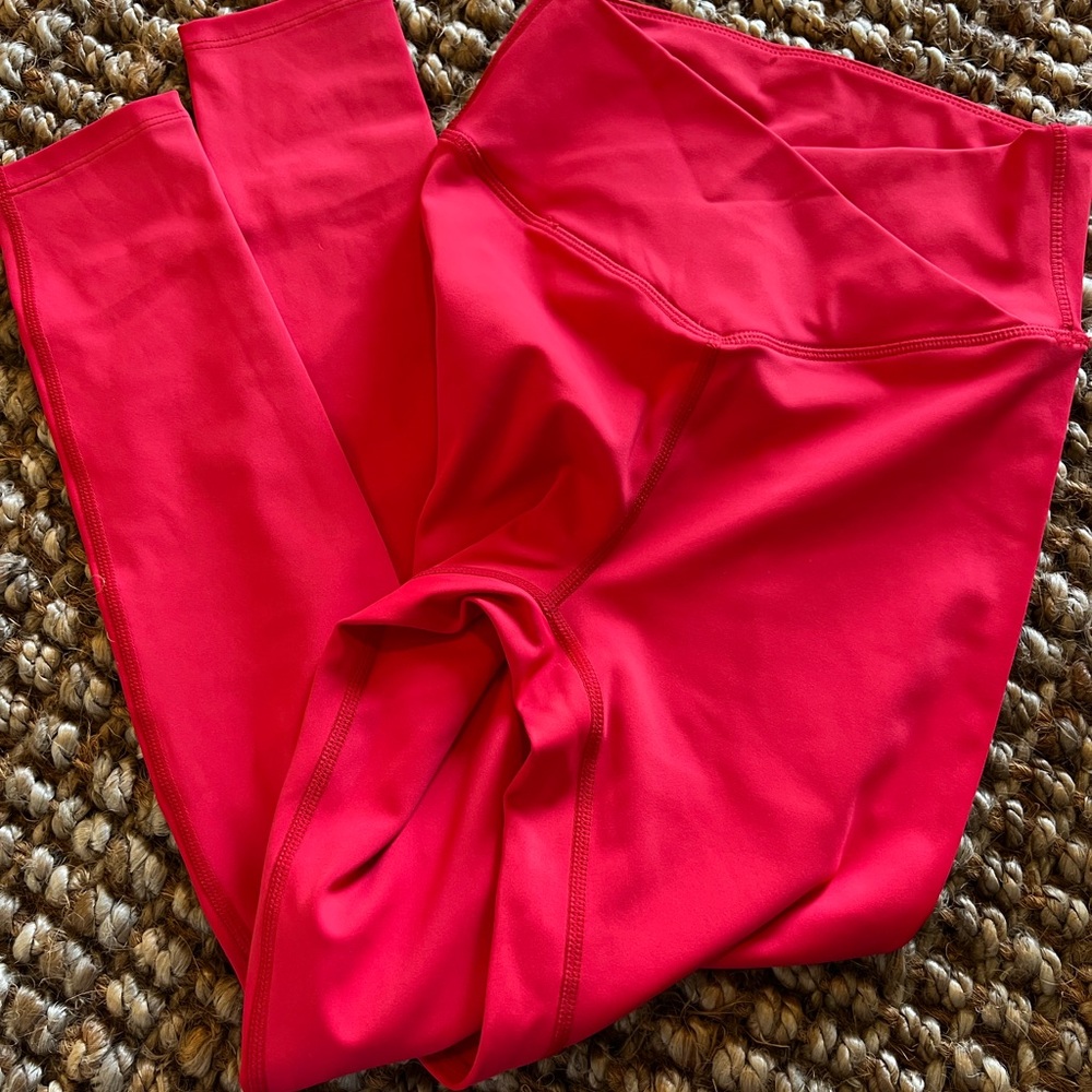 Vibrant Red Women's Leggings